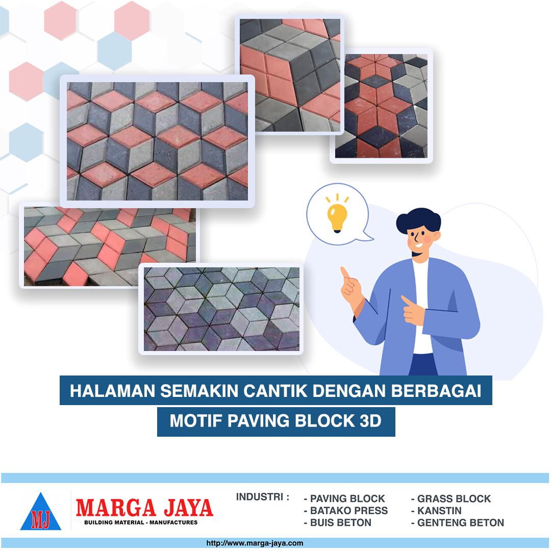 Paving Block 3D Diamond Jogja Murah